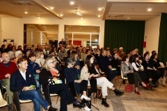 La platea all\'evento