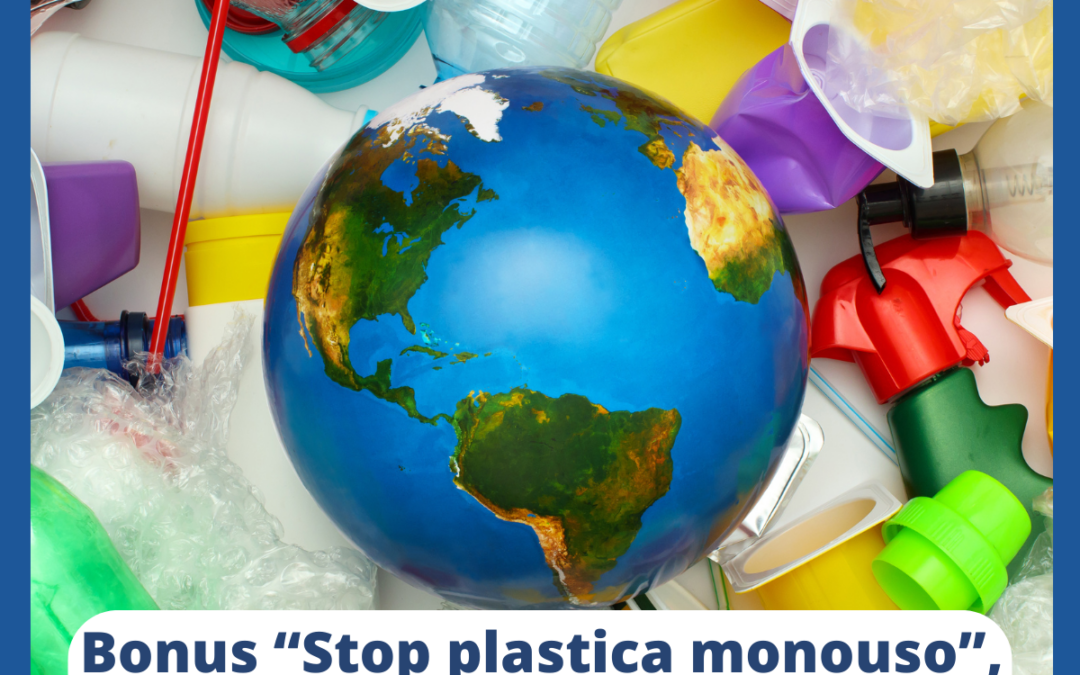 Definiti i criteri attuativi per il bonus “Stop plastica monouso”