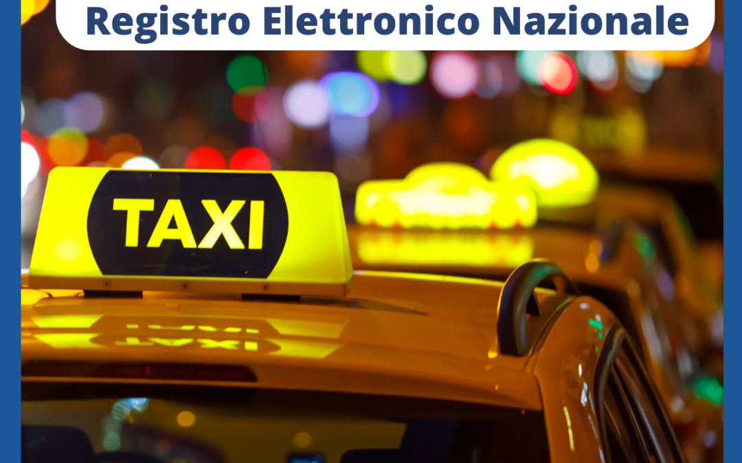 Operativo il Registro nazionale elettronico dei taxi e delle vetture Ncc