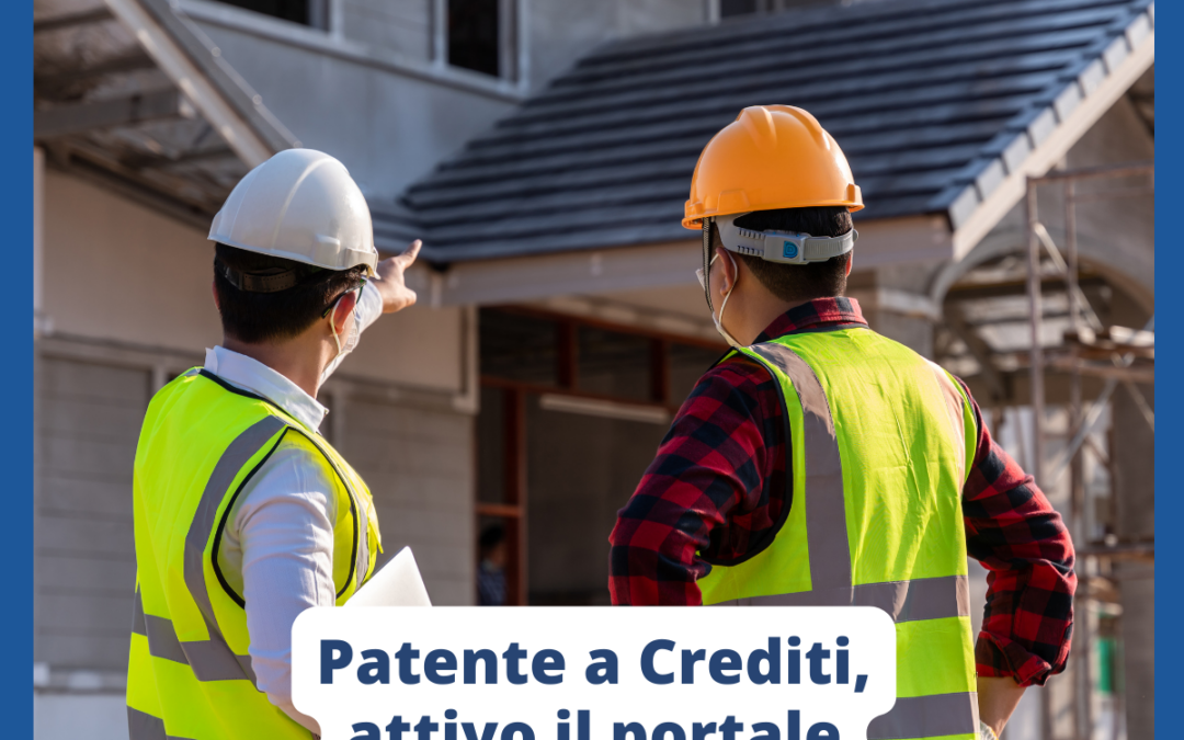 Patente a Crediti: attivo il portale per l’invio delle domande